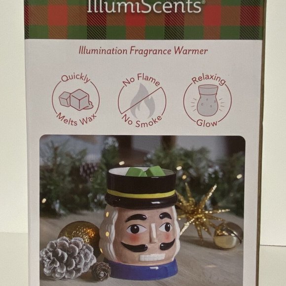 Illumiscents Nutcracker Fragrance Warmer For Scented Wax Melts Christmas Holiday - Picture 6 of 9